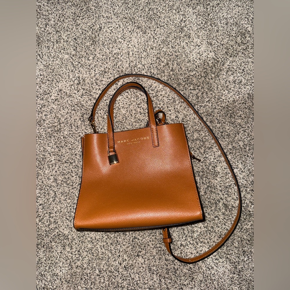 Marc Jacobs Tan Leather Satchel